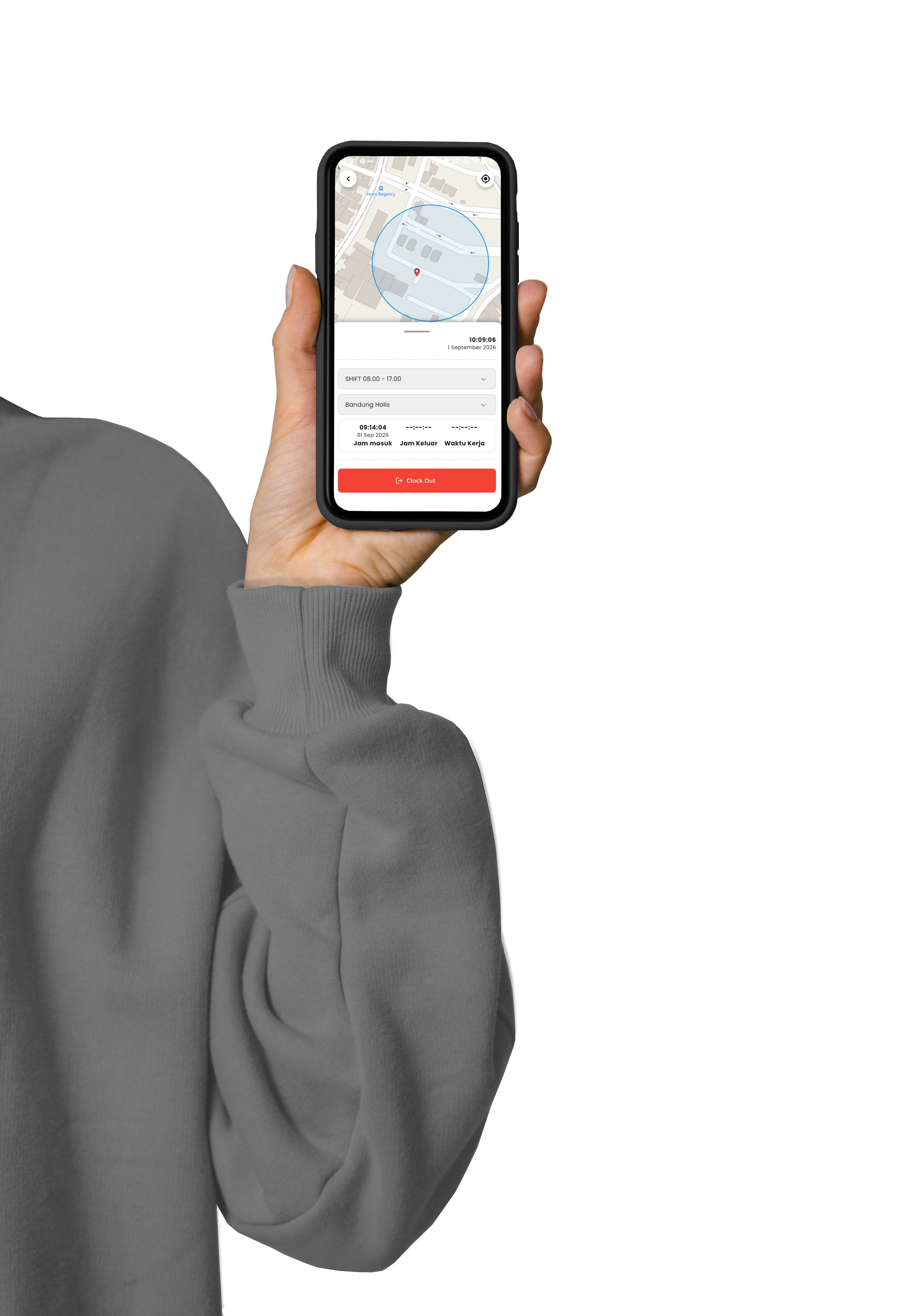 Absensi digital menggunakan smartphone
